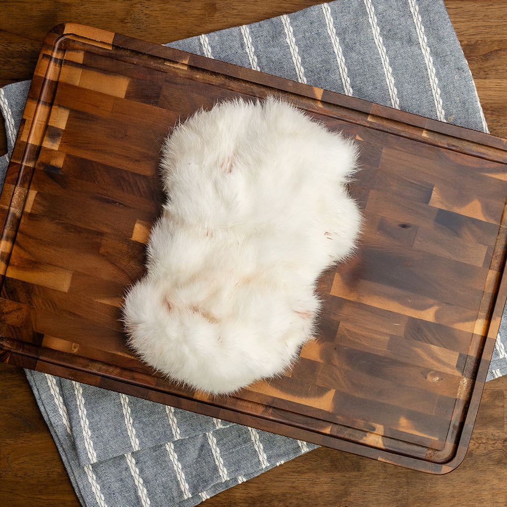 Raw Rabbit Hides (Pelts), Fur-On