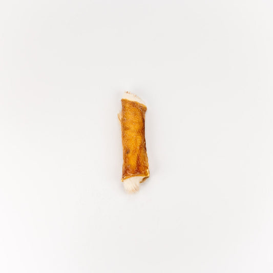 Small Rabbit Hide Roll – Dehydrated Chew (4"–5")